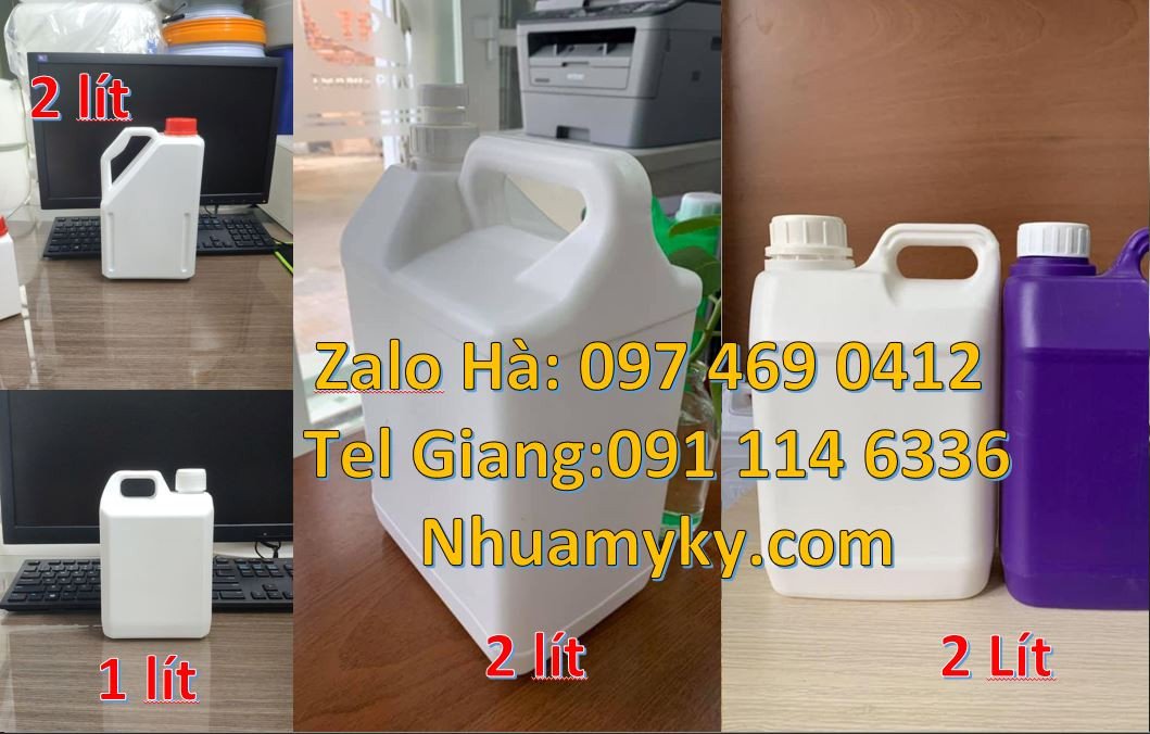 Bán can nhựa đựng thực phẩm,can nhựa hdpe đựng hóa chất,can nhựa rẻ