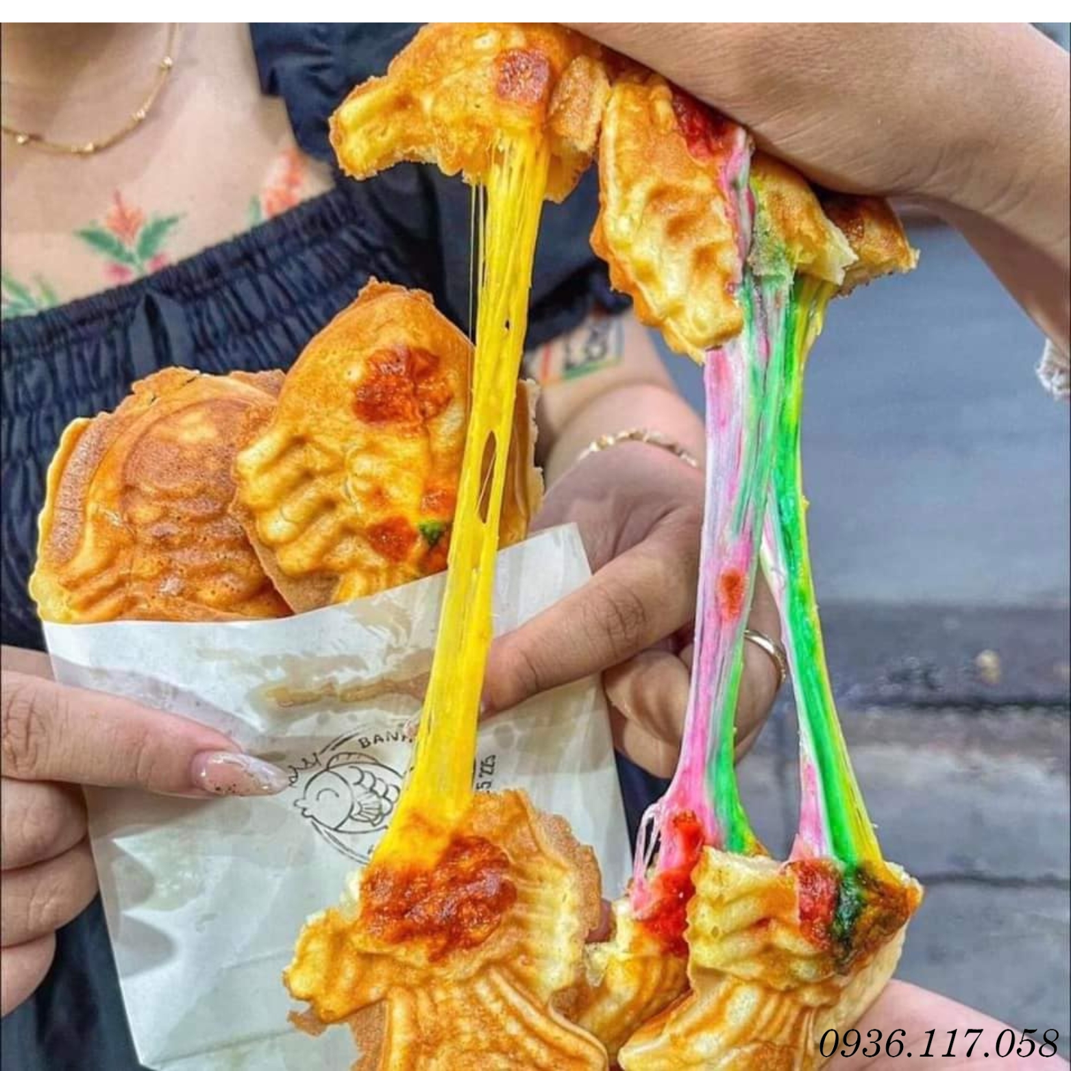 Máy làm bánh cá Taiyaki siêu phẩm Hàn Quốc