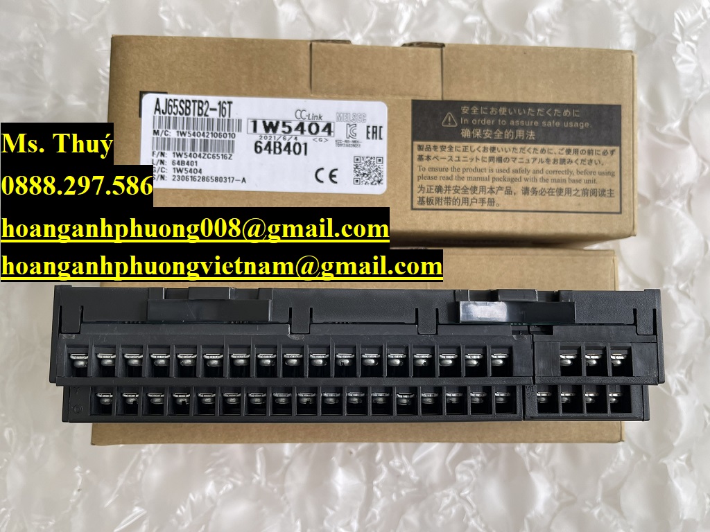 Mô đun Mitsubishi AJ65SBTB2-16T - Chính hãng - Nhập khẩu