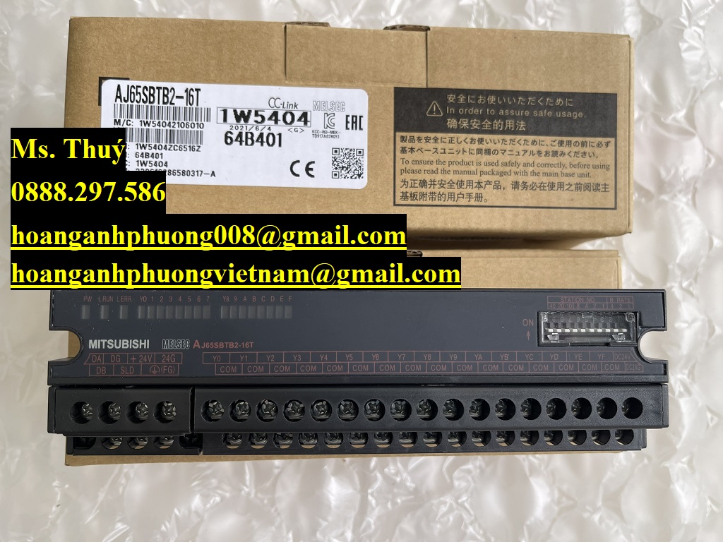 Mô đun Mitsubishi AJ65SBTB2-16T - Chính hãng - Nhập khẩu