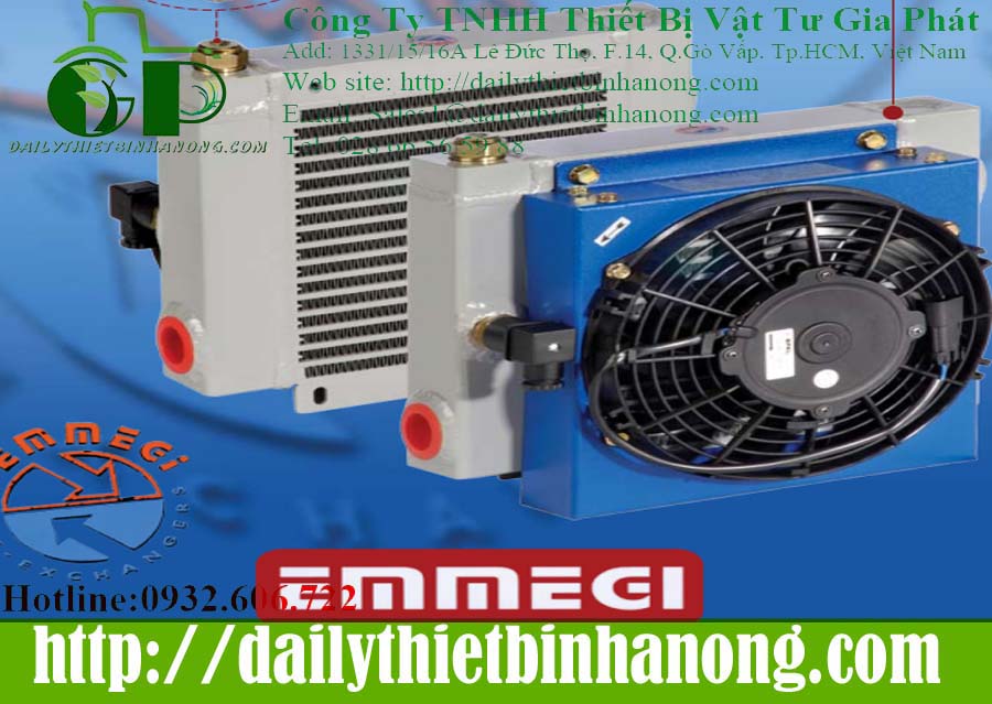 Bộ trao đổi nhiệt không khí dầu Emmegi Việt Nam