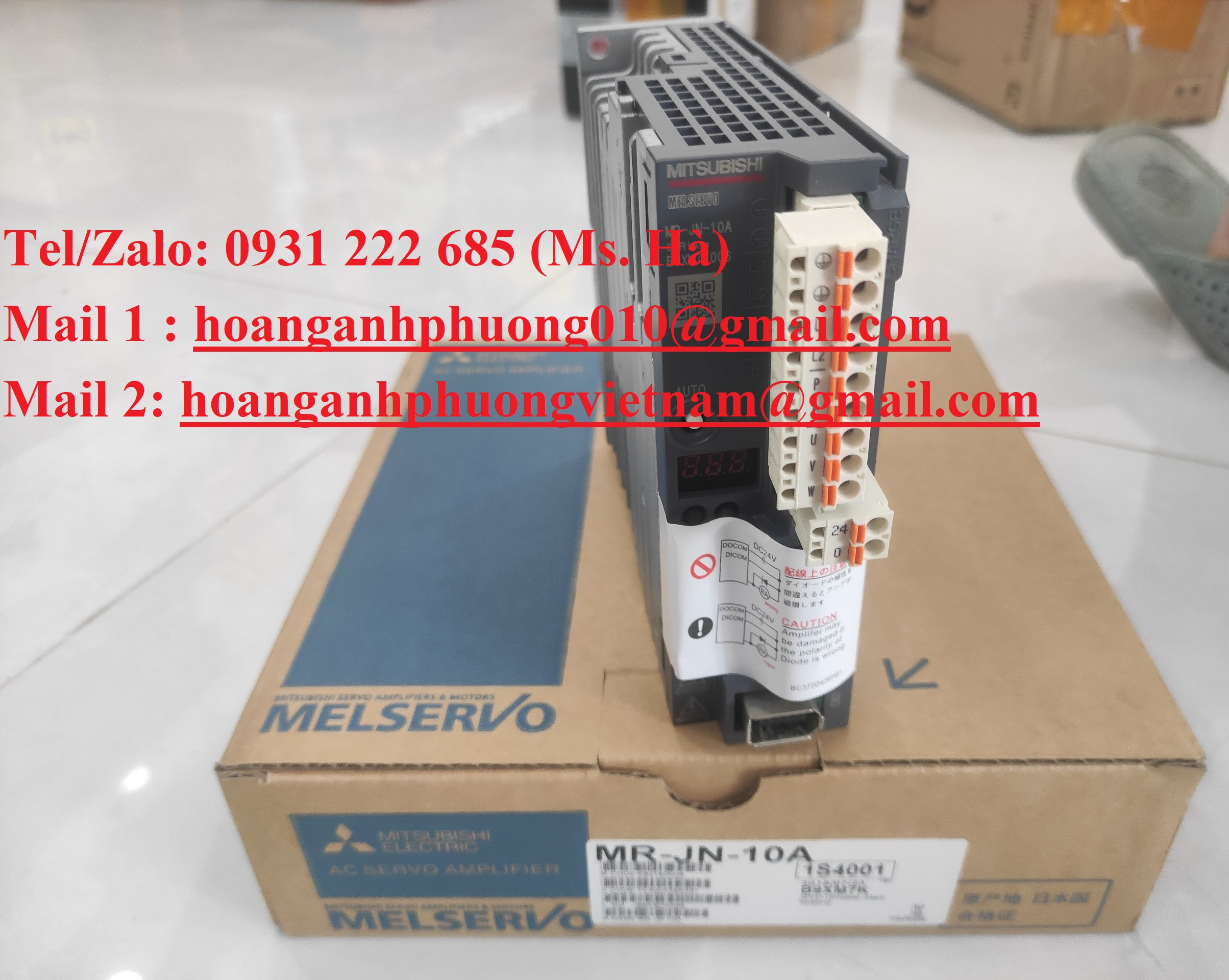 MITSUBISHI chính hãng 100% MR-JN-10A bộ điều khiển