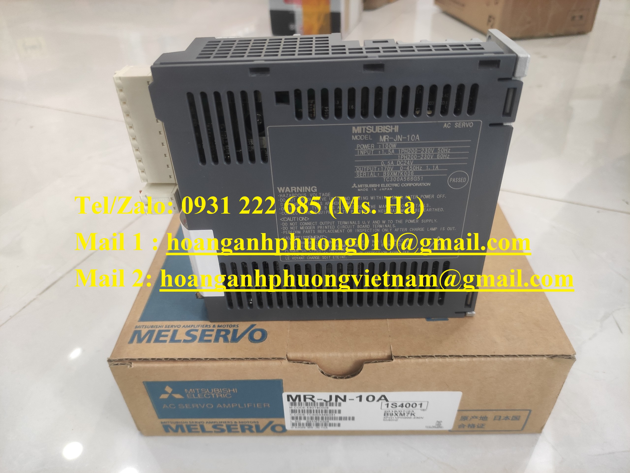 MITSUBISHI chính hãng 100% MR-JN-10A bộ điều khiển