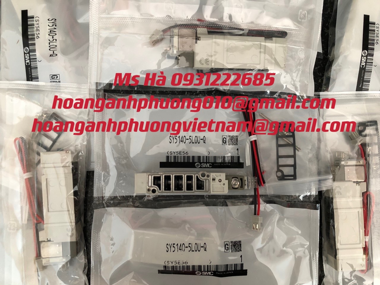Van điện từ 5 cổng SY5140-5L0U-Q SMC - Công Ty Hoàng Anh Phương