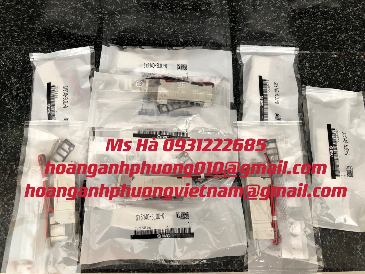 Van điện từ 5 cổng SY5140-5L0U-Q SMC - Công Ty Hoàng Anh Phương