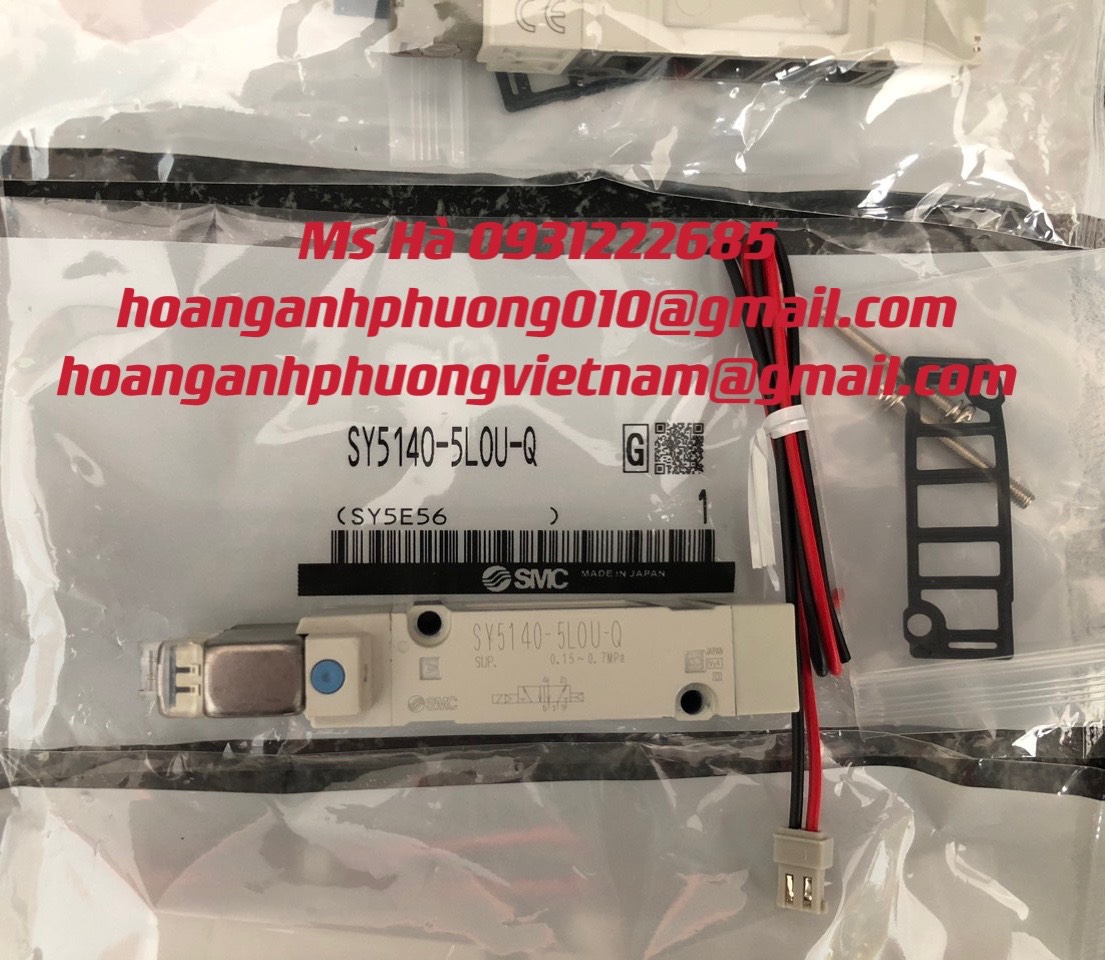 Van điện từ 5 cổng SY5140-5L0U-Q SMC - Công Ty Hoàng Anh Phương