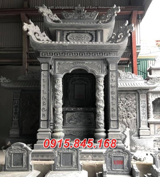 Cây hương thờ đá đẹp + am miếu thiên địa bán bến tre + ban bàn thờ