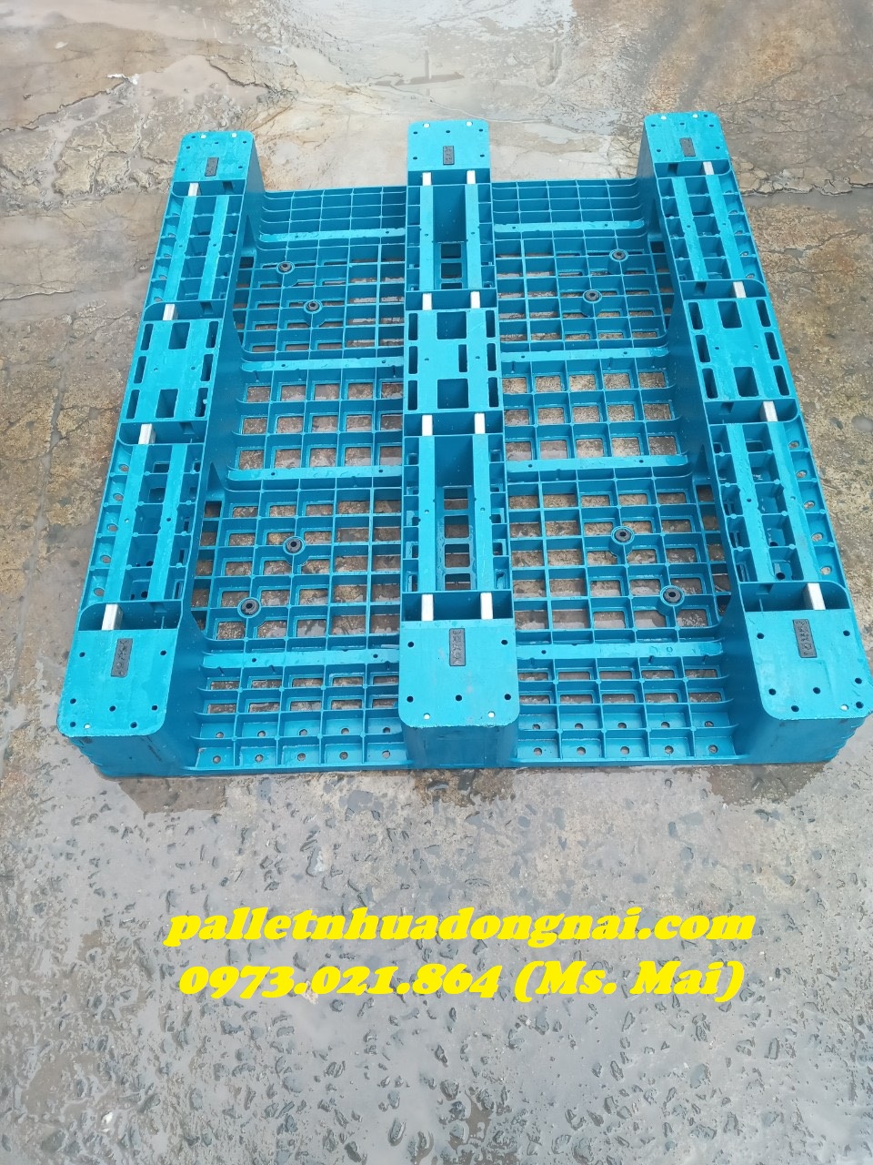 Pallet nhựa cũ giá rẻ - pallet nhựa thanh phát