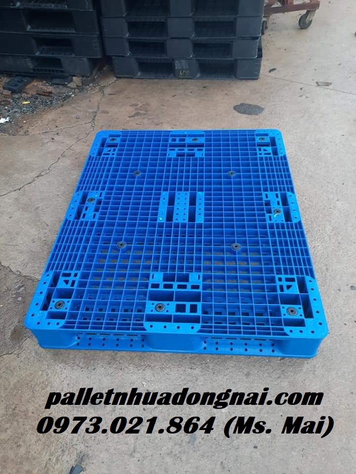 Pallet nhựa cũ giá rẻ - pallet nhựa thanh phát