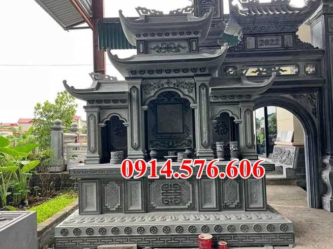 01 Cây hương đá thờ + miếu am lăng mộ +  lầu thờ nghĩa trang vĩnh phúc