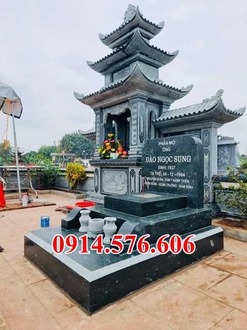 01 Cây hương đá thờ + miếu am lăng mộ +  lầu thờ nghĩa trang vĩnh phúc