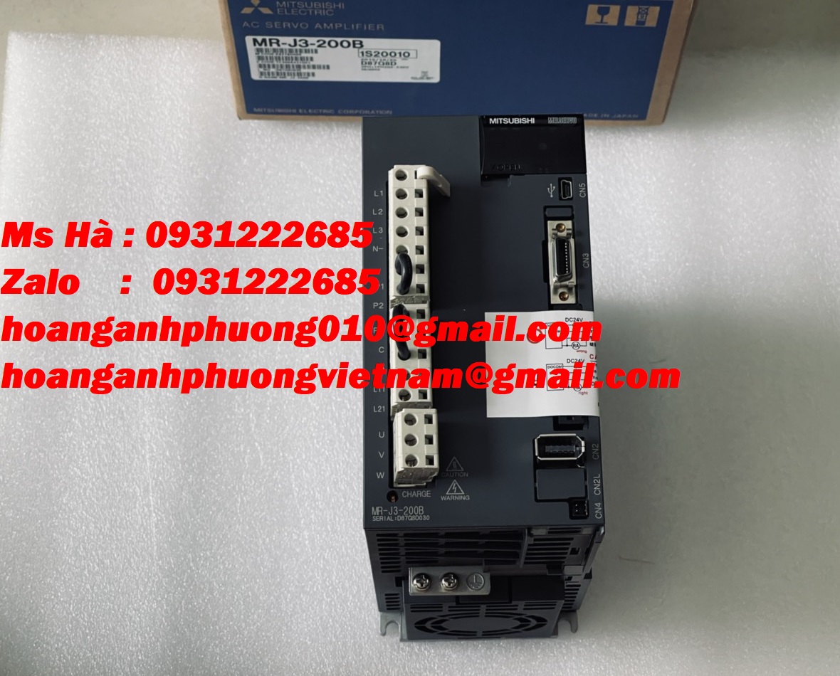 Amplifier mitsubishi MR-J3-200B - bộ servo nhập khẩu