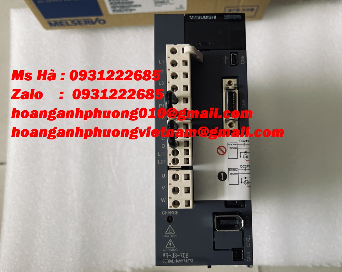 Amplifier mitsubishi MR-J3-200B - bộ servo nhập khẩu