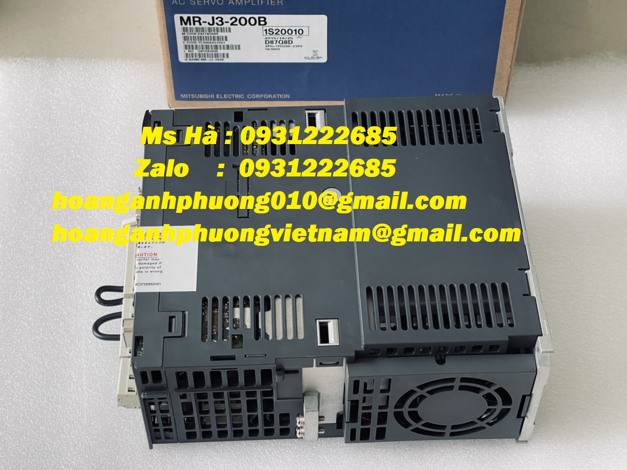 Amplifier mitsubishi MR-J3-200B - bộ servo nhập khẩu