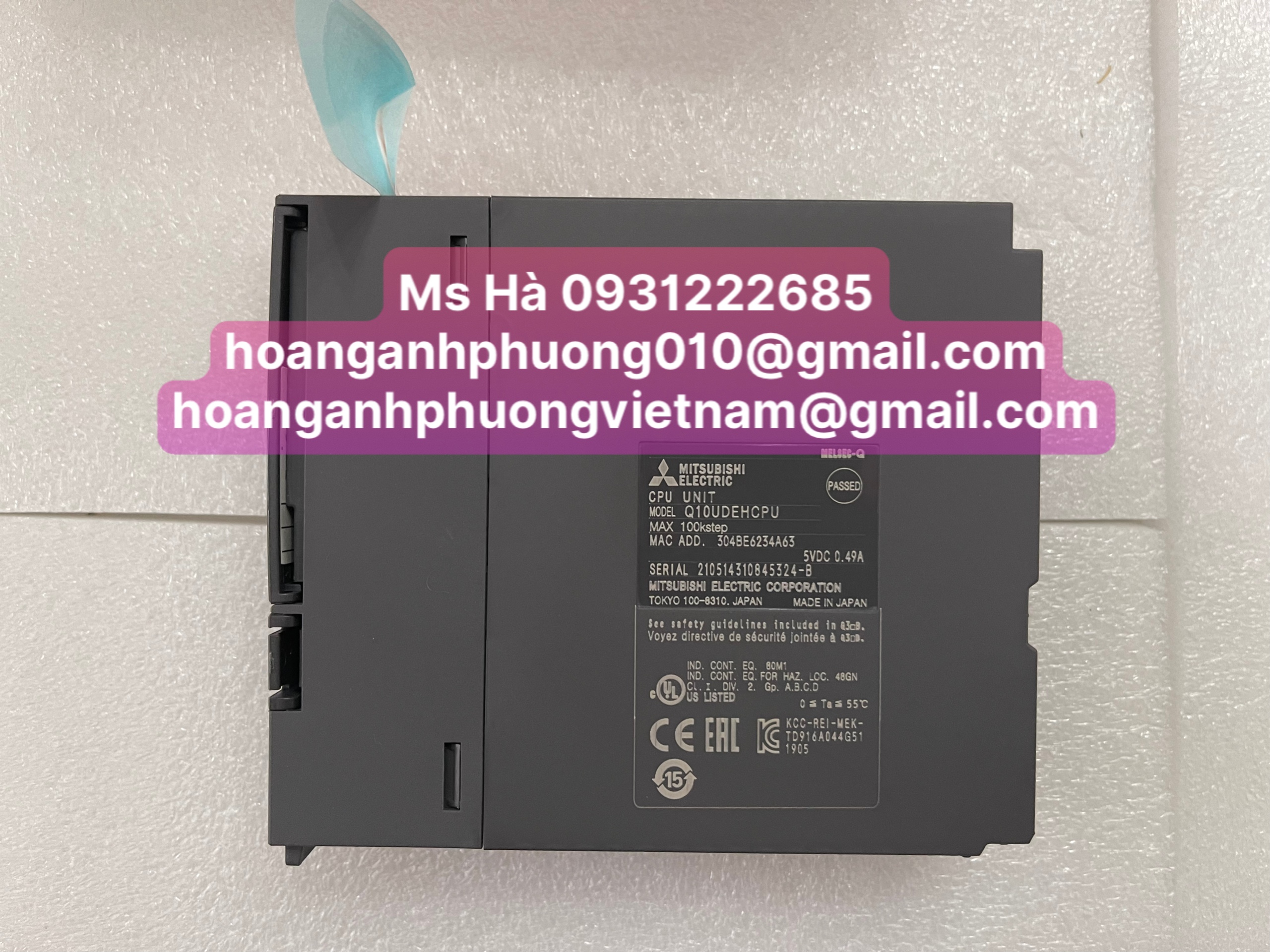 PLC nhập khẩu trực tiếp  mitsubishi  Q10UDEHCPU