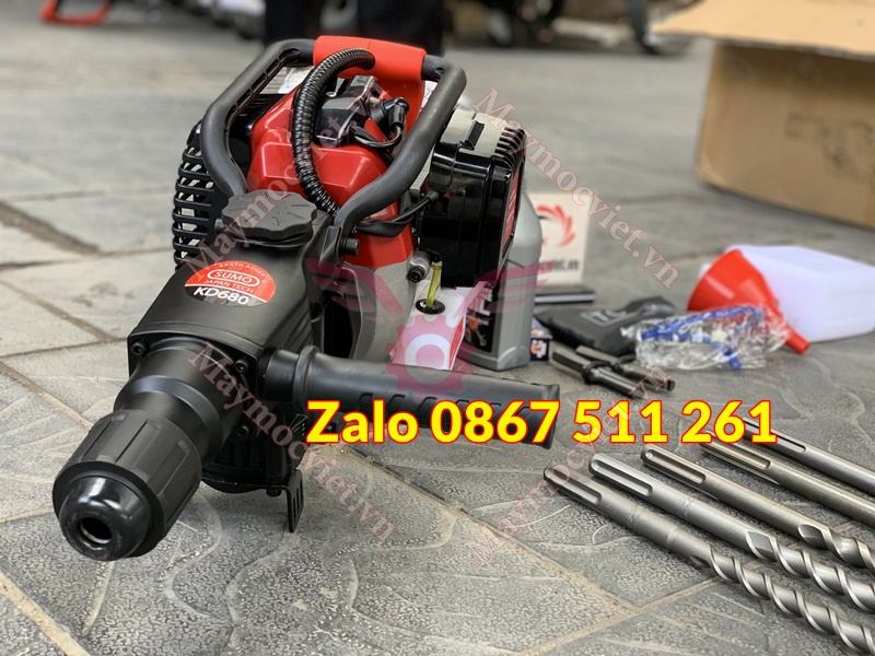 Máy khoan đục bê tông chạy xăng siêu khỏe