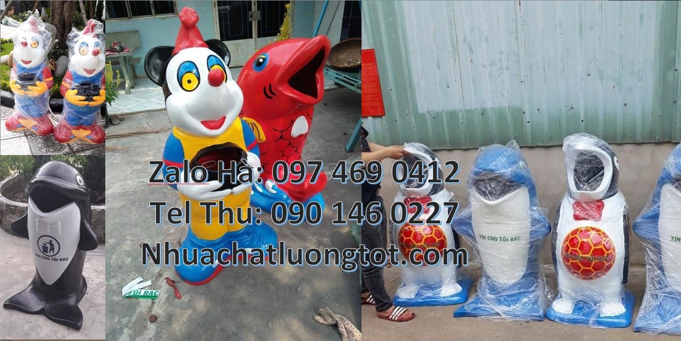 Giỏ đựng rác hình con vật,thùng đựng rác hình con thú giá rẻ chất lươn