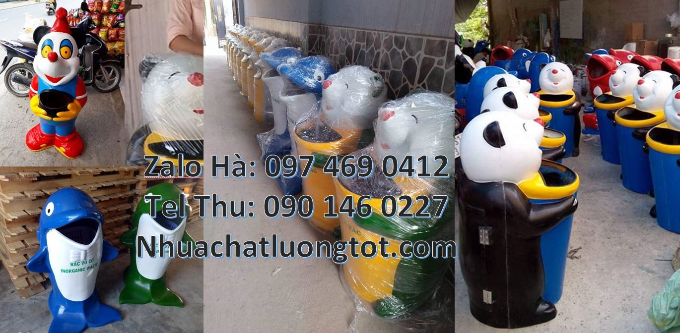 Giỏ đựng rác hình con vật,thùng đựng rác hình con thú giá rẻ chất lươn