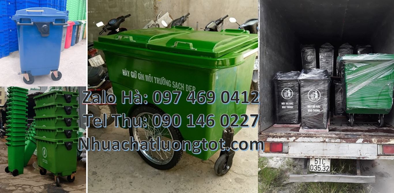 Bán xe thu gom rác 660l bánh hơi,xem thu gom rác cỡ lớn 1000l bánh cao