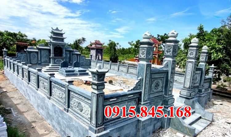 lăng mộ đá đẹp + mẫu mộ gia đình ông bà bán lai châu + nghĩa trang