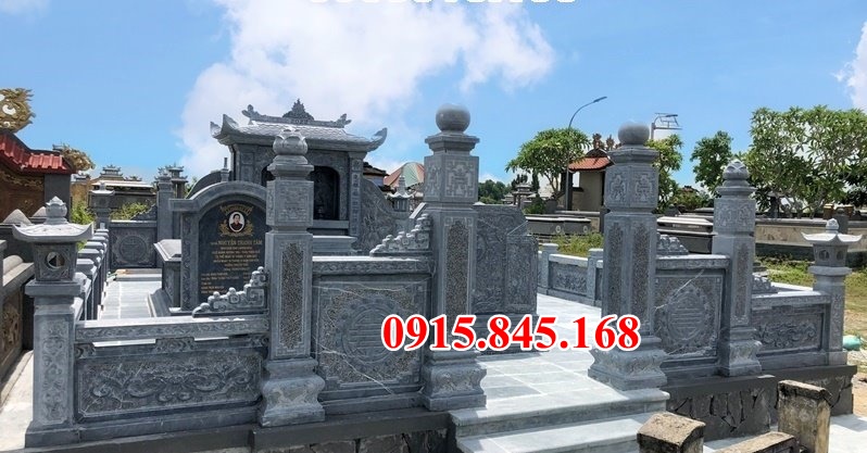 lăng mộ đá đẹp + mẫu mộ gia đình ông bà bán lai châu + nghĩa trang