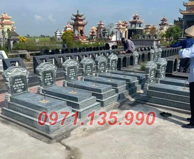 Mẫu mộ đá 1 2 3 Mái che đẹp - Lăng mộ đá có mái che đẹp bán Lâm Đồng