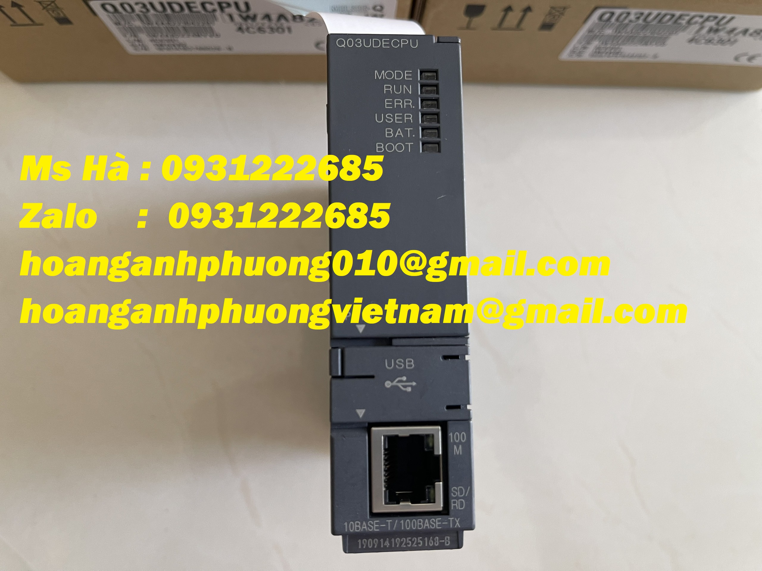Bộ điều khiển chương trình Q03UDECPU mitsubishi - giá tốt