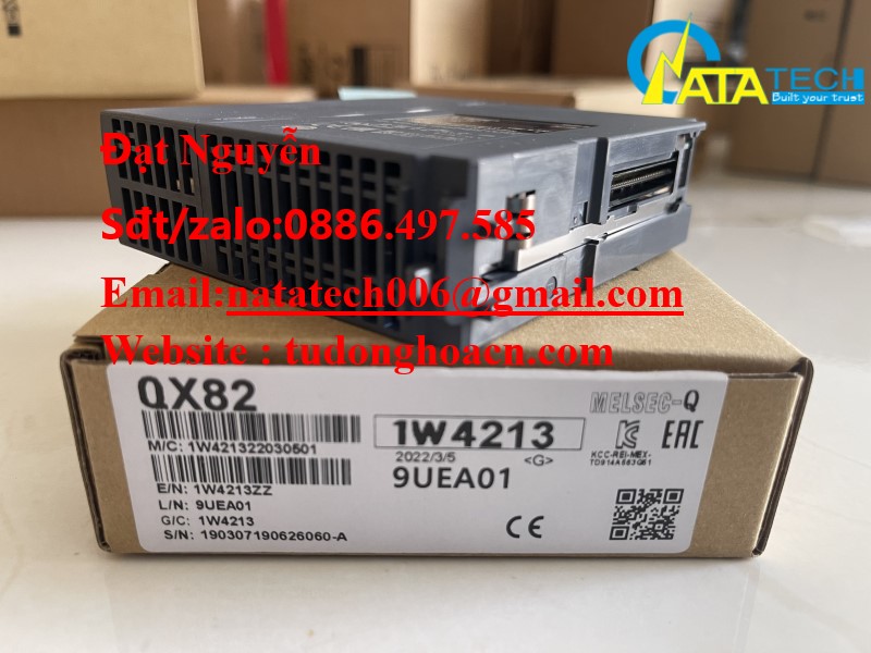 Module I/O QX82 mitsubishi trong hệ thống điều khiển CN
