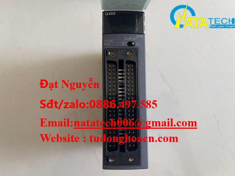 Module I/O QX82 mitsubishi trong hệ thống điều khiển CN