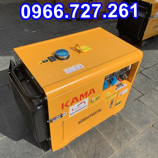 Máy phát điện chạy dầu 5kw Kama KDE 6700TN