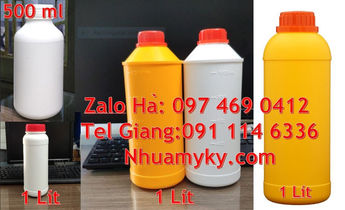 Bán chai nhựa đựng hóa chất,chai nhựa đựng mỹ phẩm,chai nhựa hdpe nắp