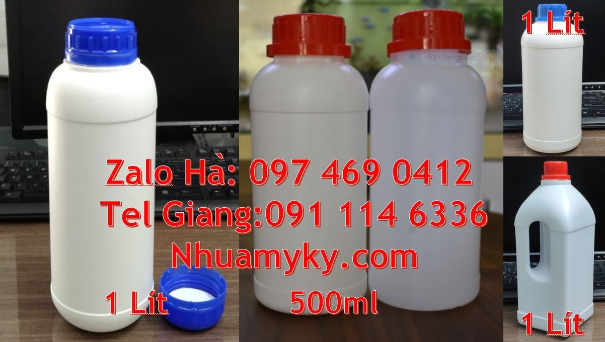 Bán chai nhựa đựng hóa chất,chai nhựa đựng mỹ phẩm,chai nhựa hdpe nắp