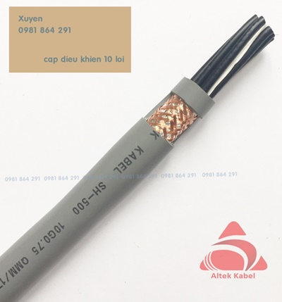 Cáp điều khiển tín hiệu SH-500 10x1.5mm2 hãng Altek Kabel