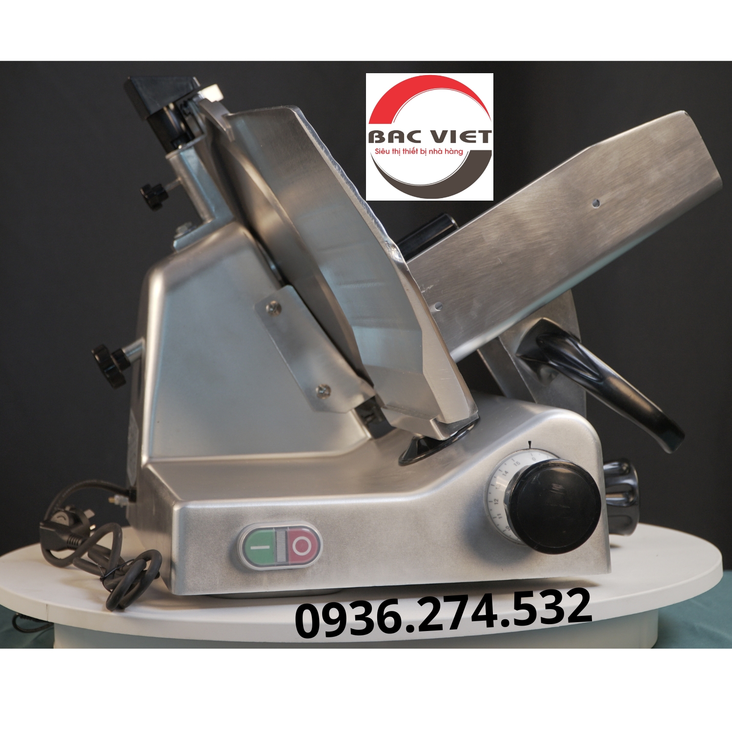 Máy cắt thịt giò chả chín và đông  lạnh ES300