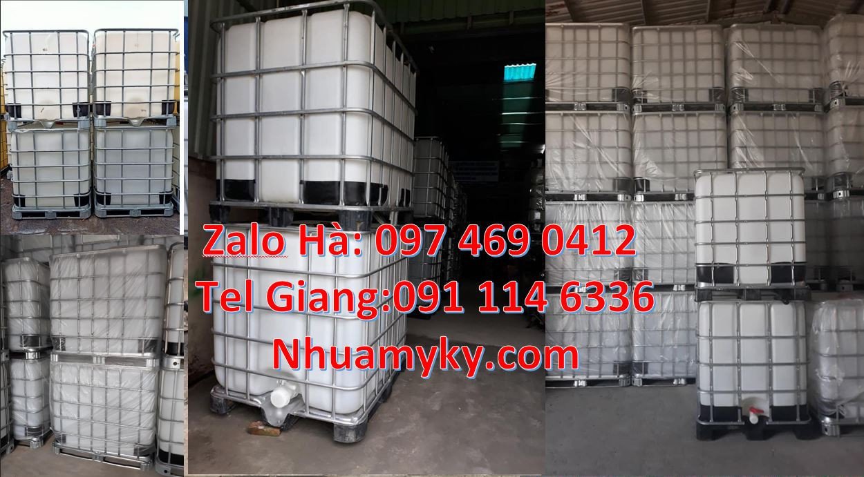 Bán tank nhựa cỡ lớn 1000l,bồn nhựa vuông 1000l đựng hóa chất giá rẻ