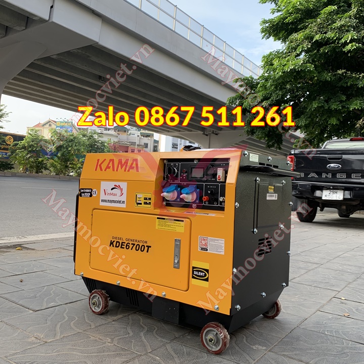 Máy phát điện kama 5kw chạy dầu thương hiệu đức