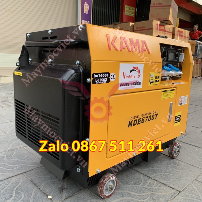 Máy phát điện kama 5kw chạy dầu thương hiệu đức
