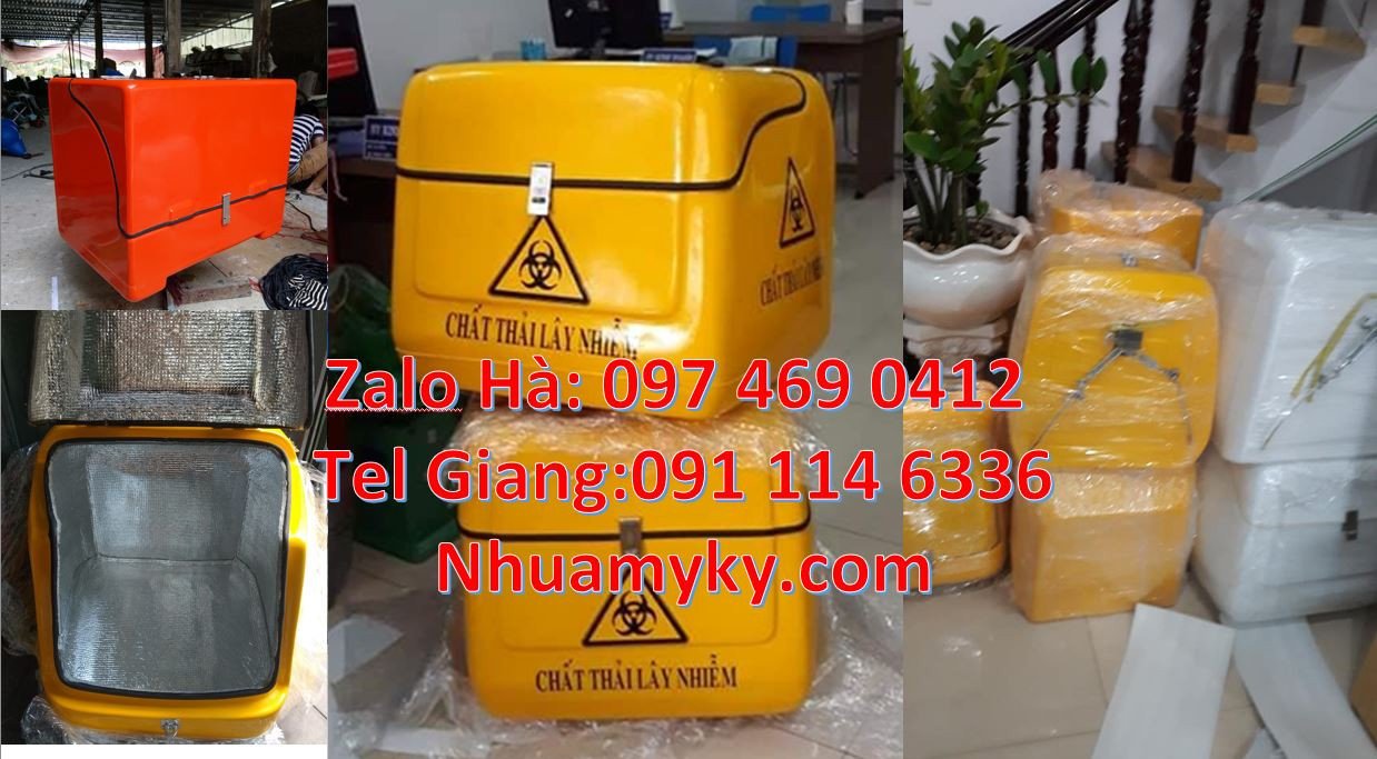 Bán thùng giữ nhiệt,thùng giao trà sữa,thùng giao đồ ăn nhanh chất luo