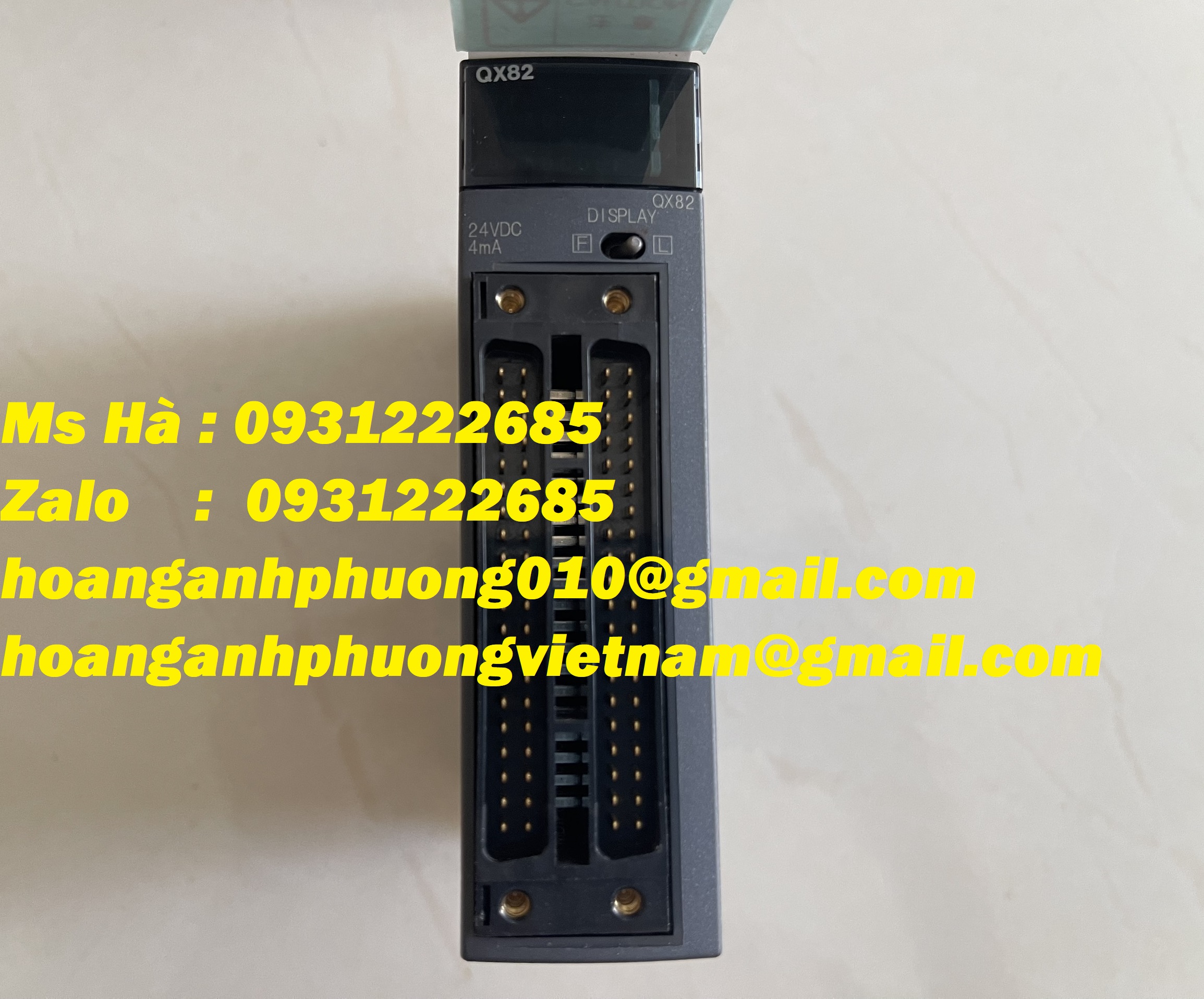 Bộ mô đun chính hãng mitsubishi QX82 PLC input