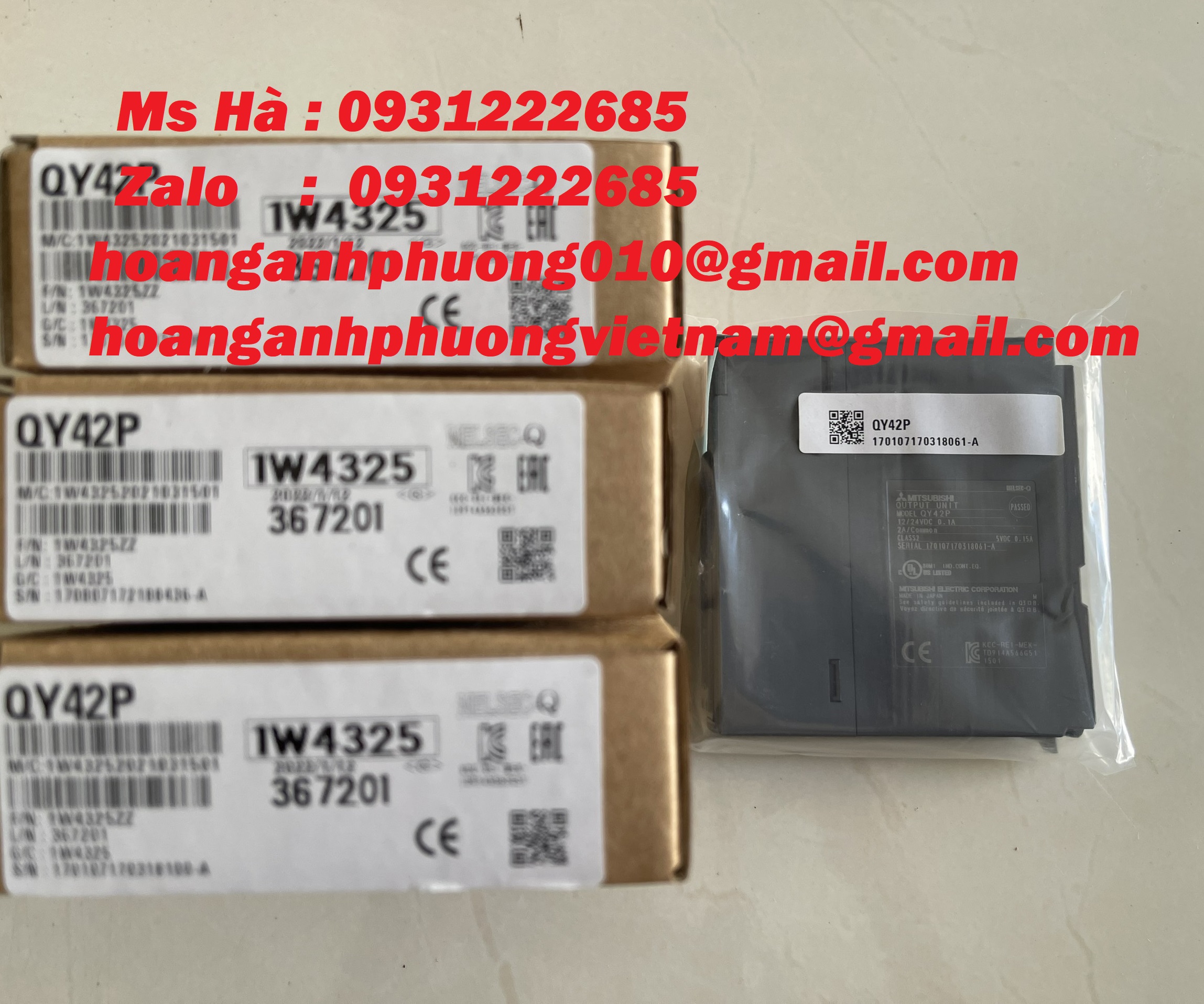 Mô đun đầu ra QY42P mitsubishi - Công Ty Hoàng Anh Phương