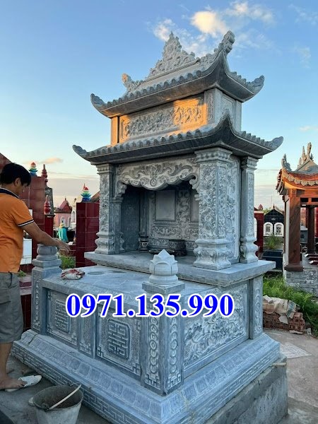 Mộ đá giá rẻ - Mẫu mộ bằng đá chất lượng đẹp bán tại Tây Ninh