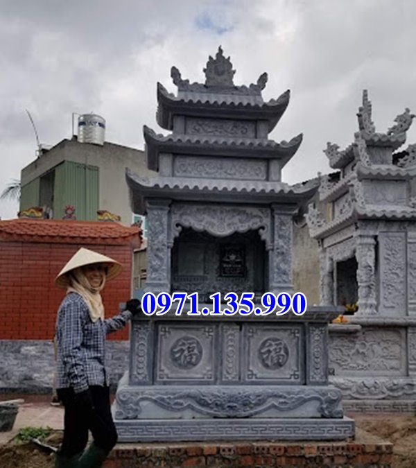 Mộ đá giá rẻ - Mẫu mộ bằng đá chất lượng đẹp bán tại Tây Ninh