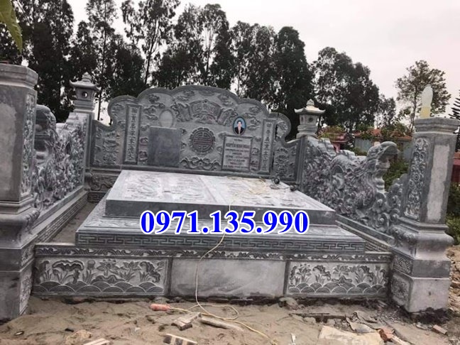 Mộ đá giá rẻ - Mẫu mộ bằng đá chất lượng đẹp bán tại Tây Ninh