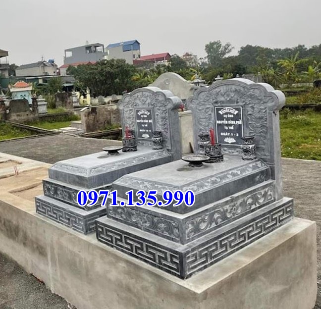 Mộ đá giá rẻ - Mẫu mộ bằng đá chất lượng đẹp bán tại Tây Ninh