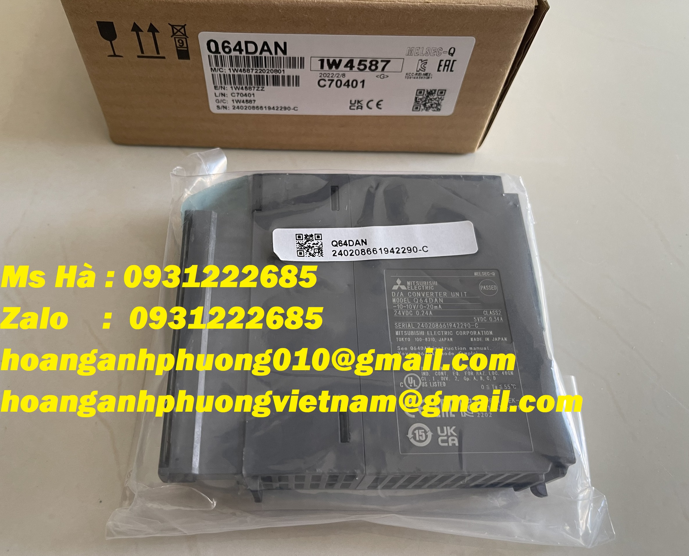 Analog output mitsubishi Q64DAN giá cạnh tranh toàn quốc