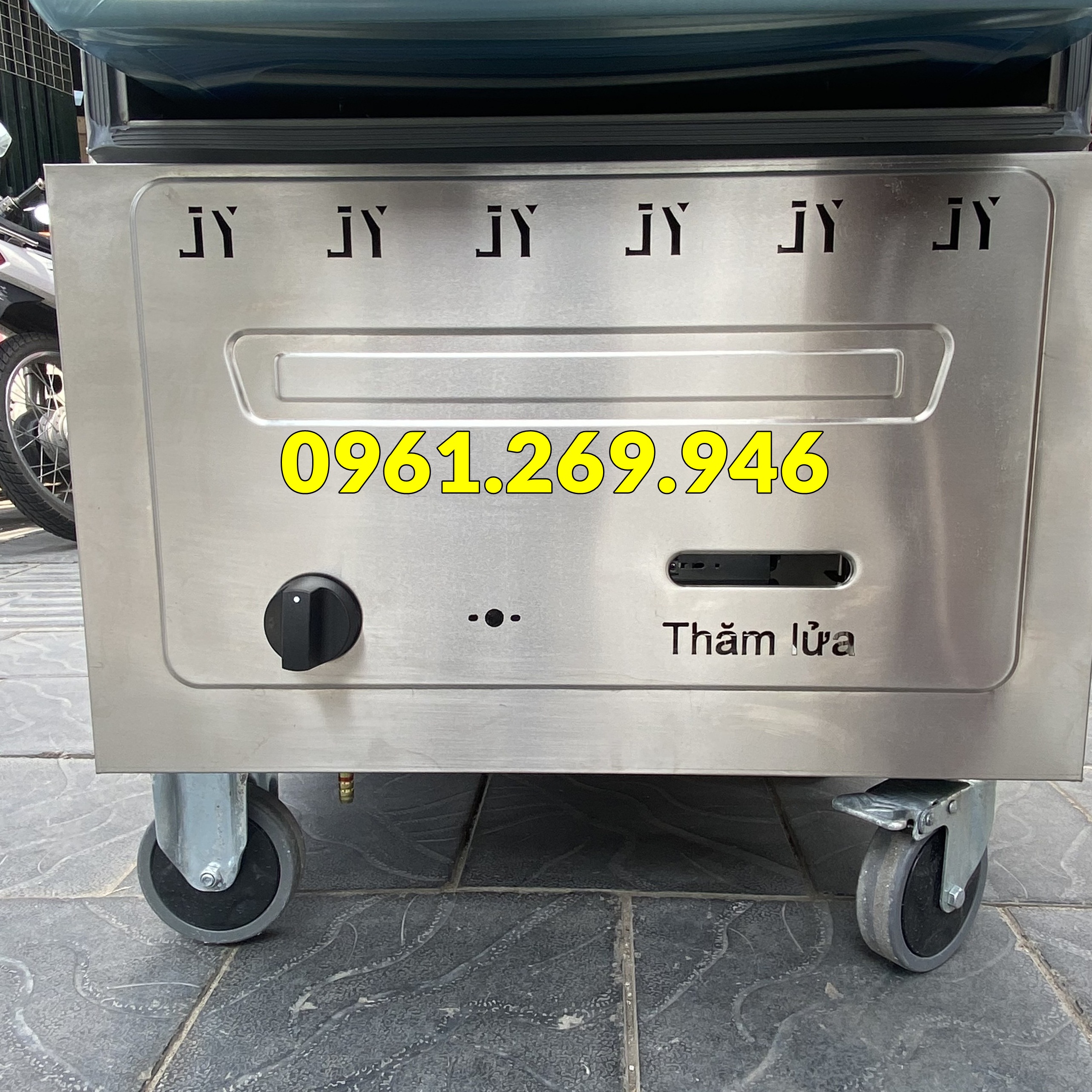 Tủ nấu cơm, hấp thực phẩm 12 khay ga chất liệu inox