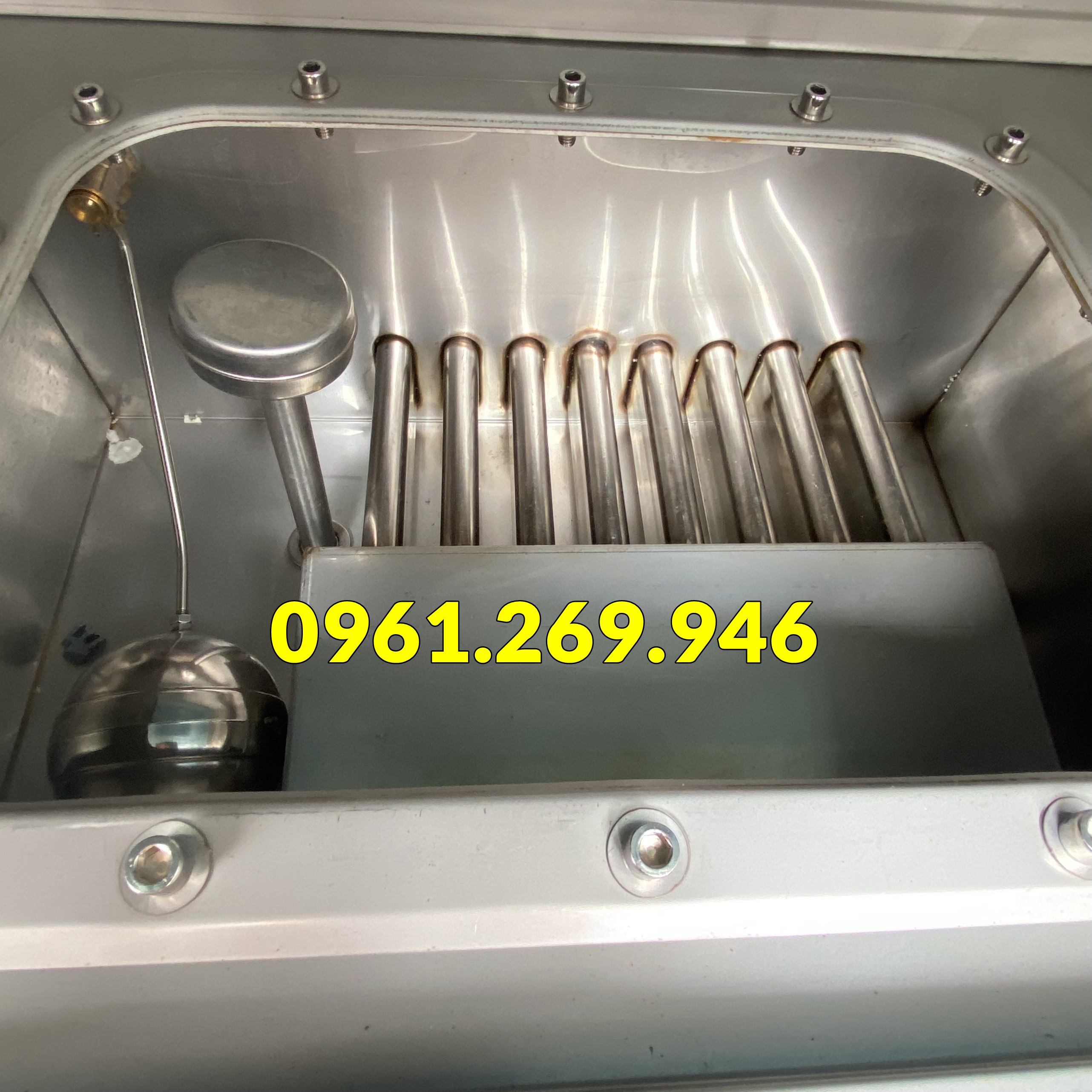 Tủ nấu cơm, hấp thực phẩm 12 khay ga chất liệu inox