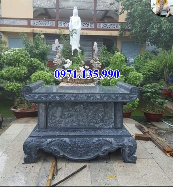 Bàn lễ đá đẹp - Mẫu bàn lễ bằng đá đơn giản đẹp bán Phú Yên