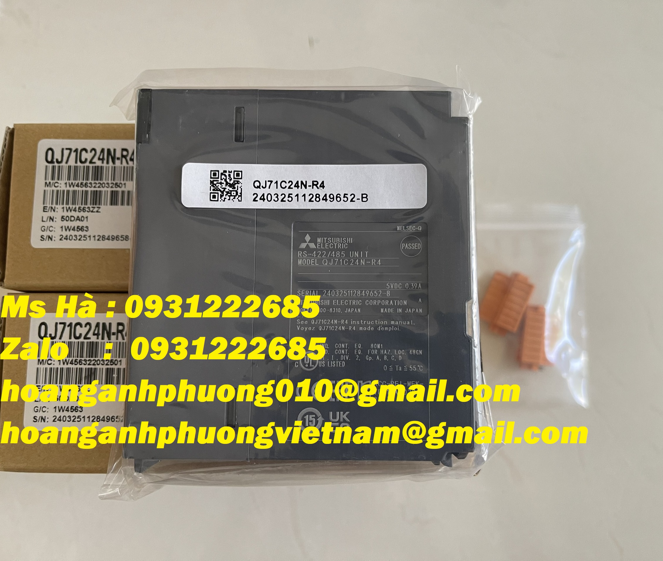 Bộ điều khiển PLC mitsubishi QJ71C24N-R4 nhập giá tốt