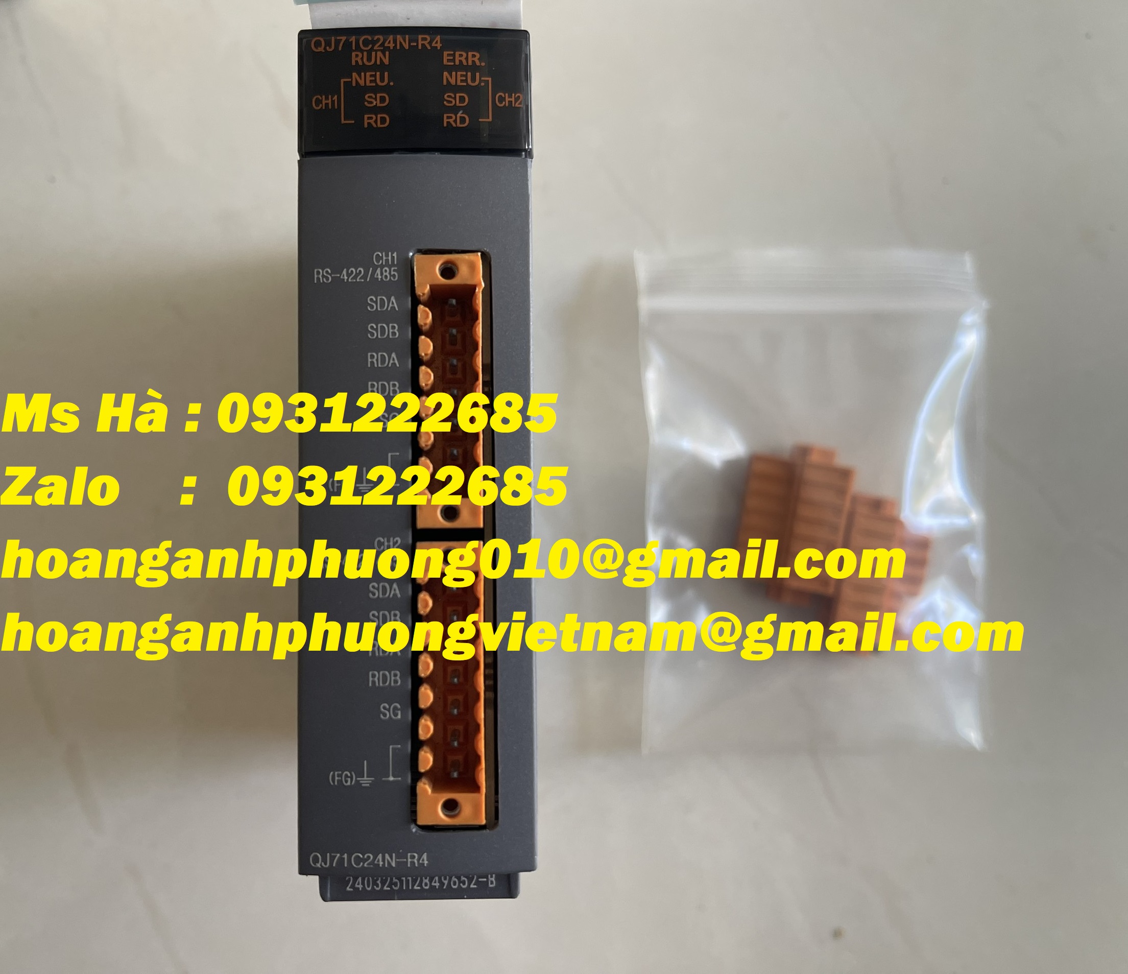 Bộ điều khiển PLC mitsubishi QJ71C24N-R4 nhập giá tốt